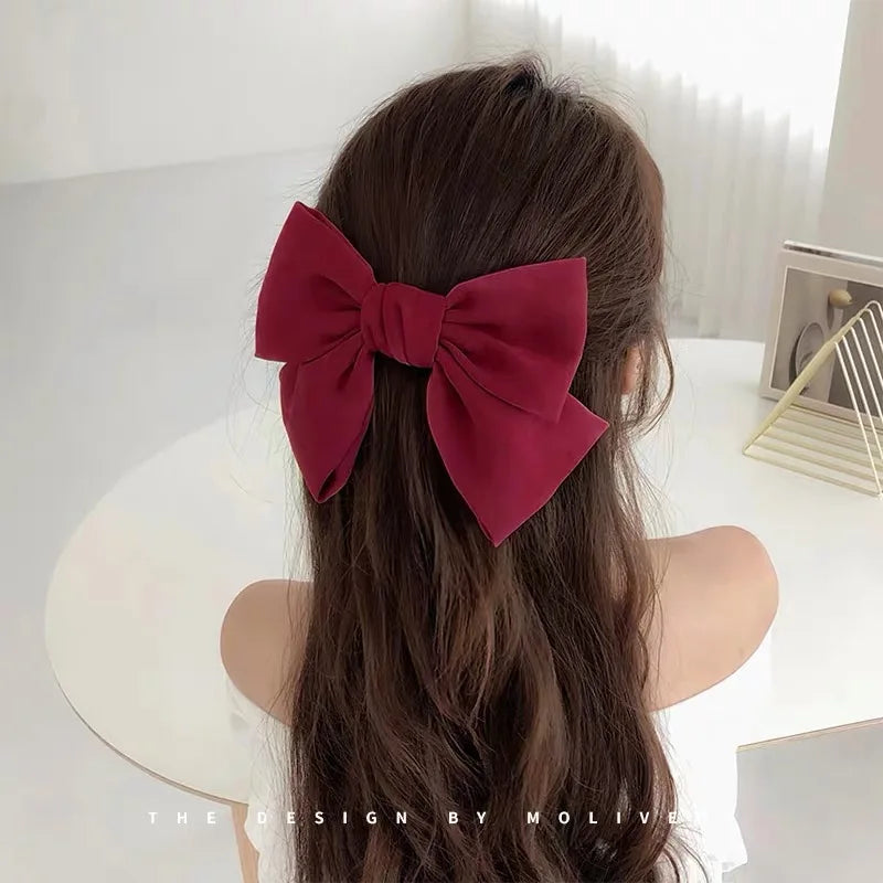 Satin Trendy Ribbon Bow For Women & Girls