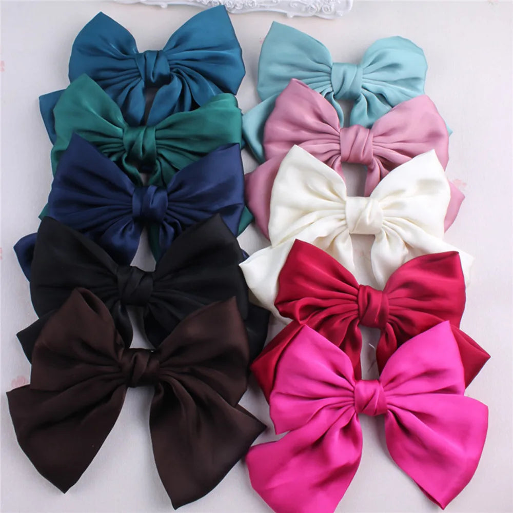 Satin Trendy Ribbon Bow For Women & Girls