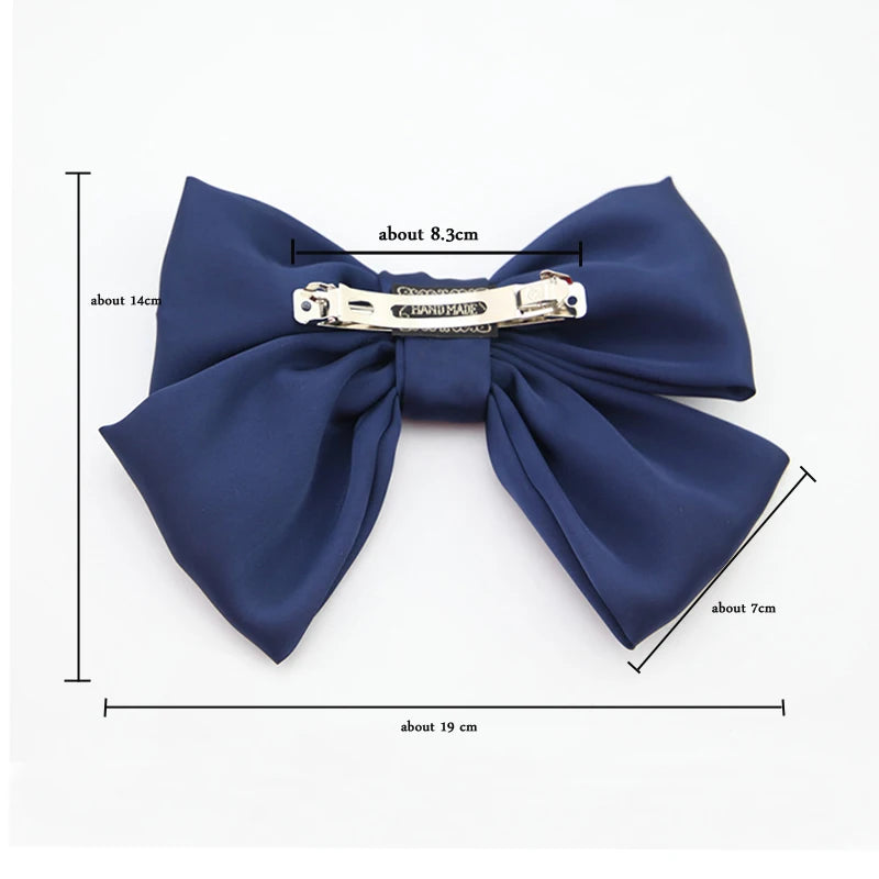 Satin Trendy Ribbon Bow For Women & Girls