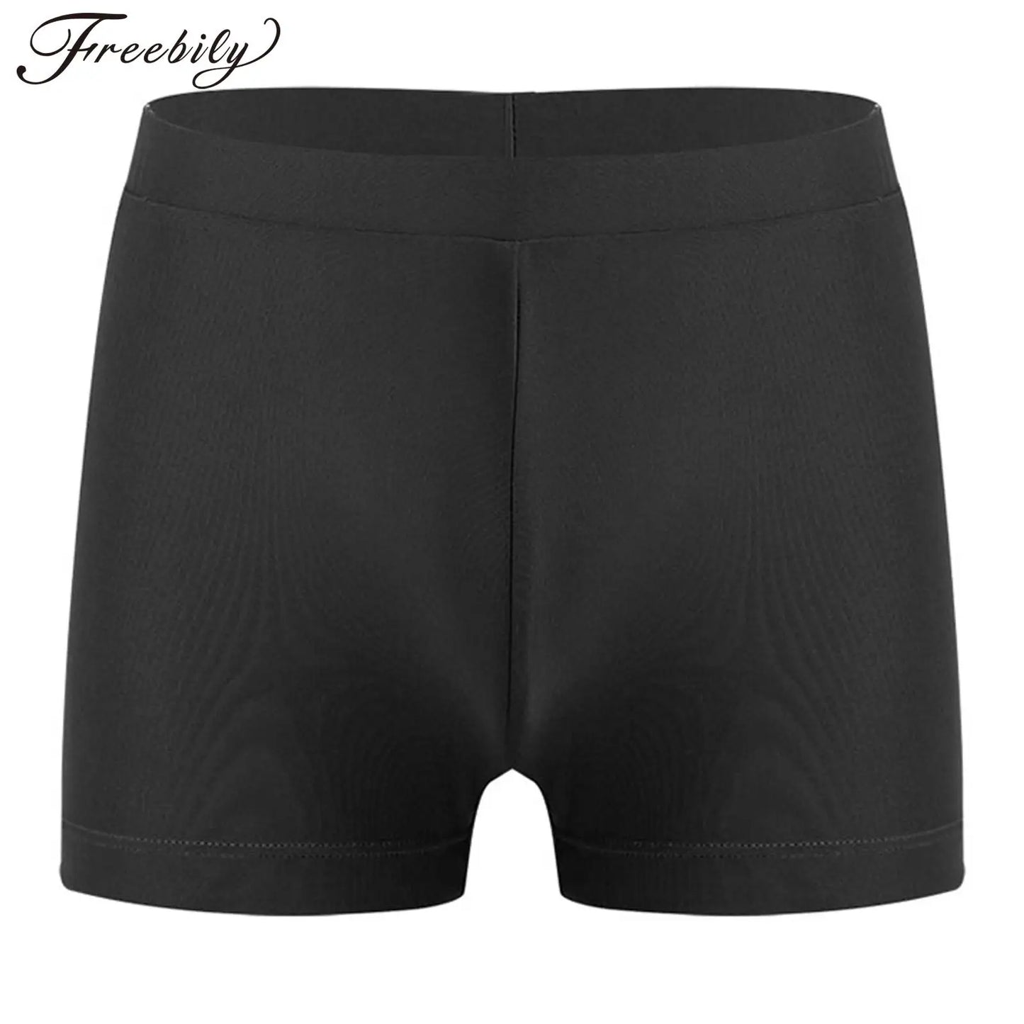 Girls Boy-cut Ballet Dance Shorts Bottoms for Sports Gymnastics Workout Dancewear