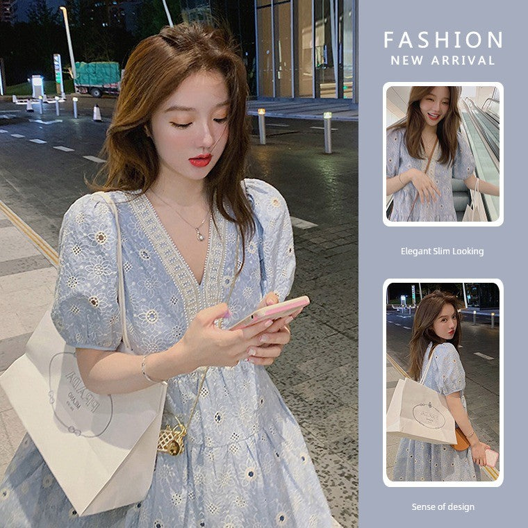 Going Out Online Influencer Fashion Maternity Summer Dress: New 2024