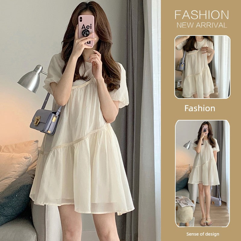 Fashionable Outing Women's Maternity Summer Dress: New For 2024 With Safety Pants